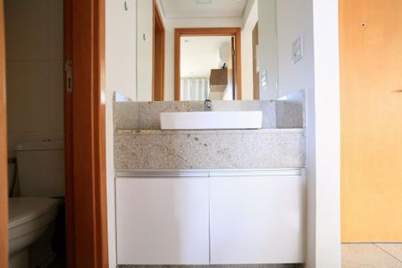 Studio para alugar com 29m², 1 quarto e 1 vaga Studio para alugar com 29m², 1 quarto e 1 vagaBanheiro