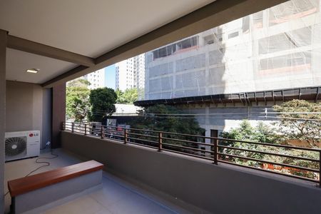 Área de descanso de kitnet/studio à venda com 1 quarto, 19m² em Santo Amaro, São Paulo