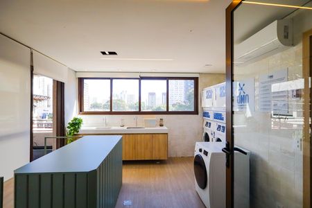 Lavanderia de kitnet/studio à venda com 1 quarto, 19m² em Santo Amaro, São Paulo
