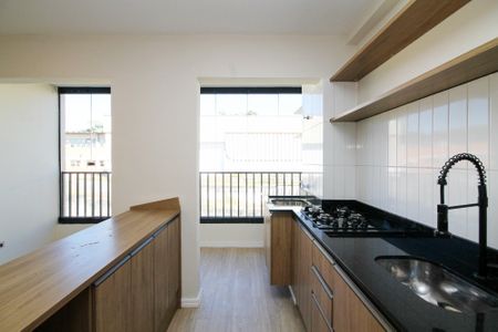 Cozinha de apartamento para alugar com 2 quartos, 43m² em Jardim da Gloria, Cotia