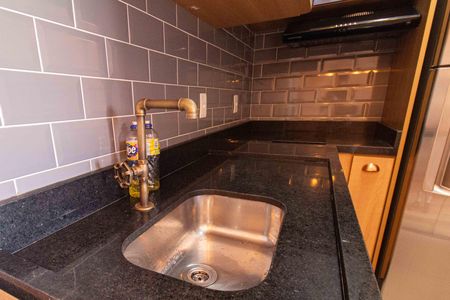 Cozinha de apartamento para alugar com 1 quarto, 31m² em Ipiranga, São Paulo