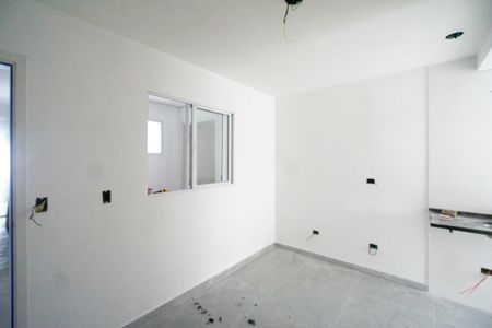 Sala e cozinha de apartamento à venda com 1 quarto, 34m² em Vila Formosa, São Paulo