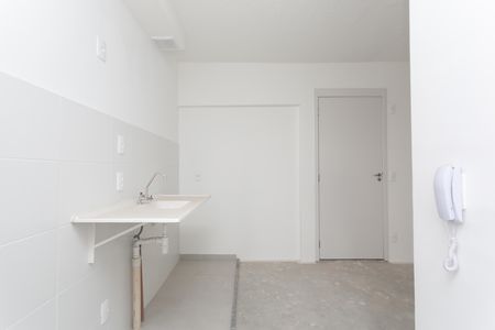 Cozinha  de apartamento à venda com 2 quartos, 38m² em Cidade Antônio Estêvão de Carvalho, São Paulo