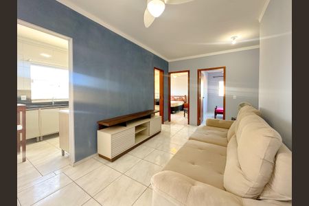 Sala de TV de apartamento para alugar com 2 quartos, 64m² em Ingleses do Rio Vermelho, Florianópolis