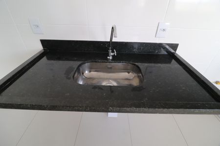 Cozinha de apartamento para alugar com 2 quartos, 57m² em Novo Mundo, Uberlândia