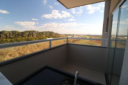 Sacada de apartamento para alugar com 2 quartos, 57m² em Novo Mundo, Uberlândia