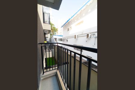 Studio para alugar com 26m², 1 quarto e sem vaga Studio para alugar com 26m², 1 quarto e sem vagaSacada da Sala/Cozinha