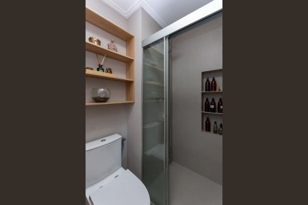 Apartamento para alugar com 56m², 1 quarto e 1 vaga Apartamento para alugar com 56m², 1 quarto e 1 vagaBanheiro do Quarto Suíte