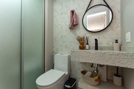 Apartamento para alugar com 56m², 1 quarto e 1 vaga Apartamento para alugar com 56m², 1 quarto e 1 vagaBanheiro Social