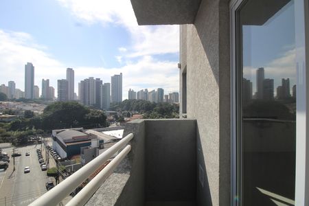 Varanda de kitnet/studio à venda com 1 quarto, 35m² em Vila Regente Feijó, São Paulo