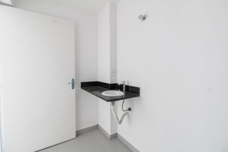 Banheiro de kitnet/studio à venda com 1 quarto, 35m² em Vila Regente Feijó, São Paulo