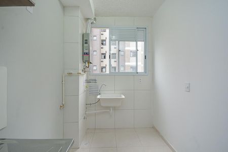 Área de Serviço de apartamento para alugar com 2 quartos, 35m² em Jardim Sabara, São Paulo
