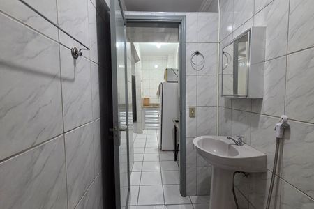 Studio para alugar com 34m², 1 quarto e sem vaga Studio para alugar com 34m², 1 quarto e sem vagaBanheiro