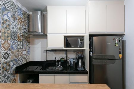 Studio para alugar com 32m², 1 quarto e 1 vaga Studio para alugar com 32m², 1 quarto e 1 vagaCozinha
