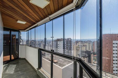 Varanda de apartamento à venda com 4 quartos, 157m² em Pompeia, São Paulo