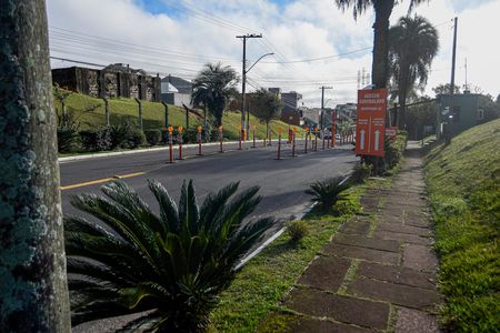 Fachada Condominio de casa de condomínio para alugar com 3 quartos, 102m² em Mário Quintana, Viamão