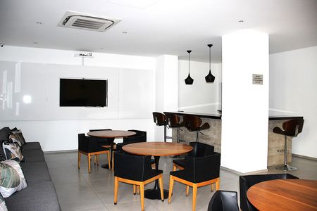 Studio para alugar com 43m², 1 quarto e 1 vagaSalão de Jogos