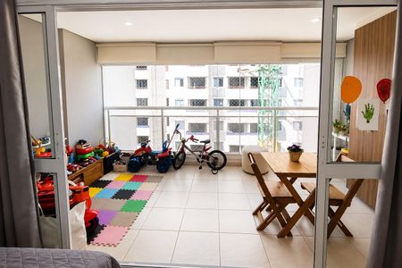 Studio para alugar com 43m², 1 quarto e 1 vagaVaranda