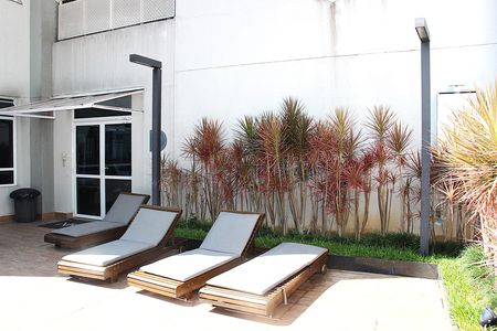 Studio para alugar com 43m², 1 quarto e 1 vagaPiscina