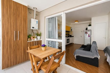 Studio para alugar com 43m², 1 quarto e 1 vagaVaranda