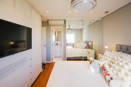 Quarto 1 - Suíte 1 de apartamento à venda com 3 quartos, 136m² em Jurubatuba, São Paulo