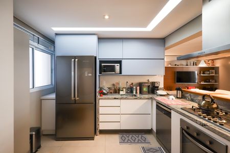 Cozinha de apartamento à venda com 3 quartos, 136m² em Jurubatuba, São Paulo