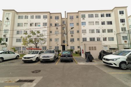 Fachada do bloco de apartamento à venda com 2 quartos, 40m² em Padre Miguel, Rio de Janeiro