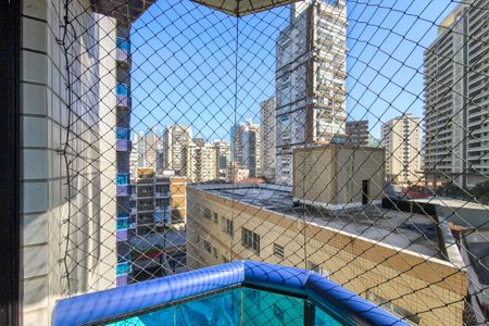 Apartamento para alugar com 140m², 3 quartos e 1 vagaSacada do quarto 2