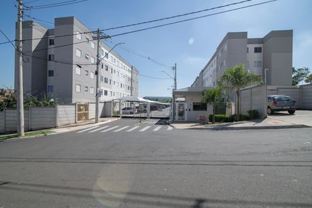 Fachada do Condomínio de apartamento para alugar com 2 quartos, 43m² em Jardim das Flores, Hortolândia