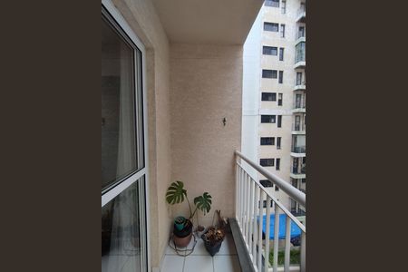 Varanda da Sala de apartamento para alugar com 2 quartos, 52m² em Sacomã, São Paulo