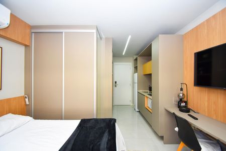 Studio à venda com 25m², 1 quarto e sem vaga Studio à venda com 25m², 1 quarto e sem vagaquarto