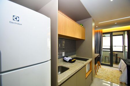 Studio à venda com 25m², 1 quarto e sem vaga Studio à venda com 25m², 1 quarto e sem vagacozinha