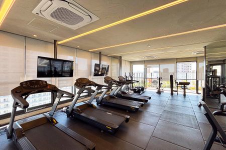 Studio à venda com 25m², 1 quarto e sem vaga Studio à venda com 25m², 1 quarto e sem vagaacademia