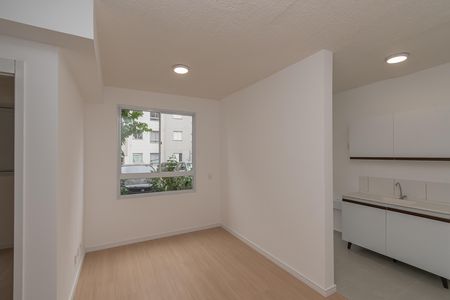 Sala de Estar/Jantar  de apartamento à venda com 2 quartos, 46m² em Parque da Amizade (nova Veneza), Sumaré