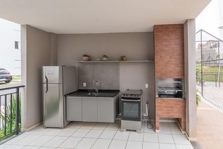 Área comum - Churrasqueira de apartamento à venda com 2 quartos, 46m² em Parque da Amizade (nova Veneza), Sumaré
