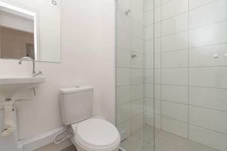Banheiro  de apartamento à venda com 2 quartos, 46m² em Parque da Amizade (nova Veneza), Sumaré