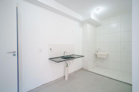 Cozinha de apartamento para alugar com 2 quartos, 35m² em Jaguaré, São Paulo