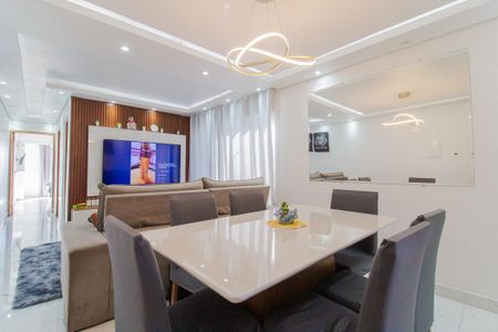 Sala/Sala de jantar de apartamento para alugar com 2 quartos, 78m² em Jardim Haydee, Mauá