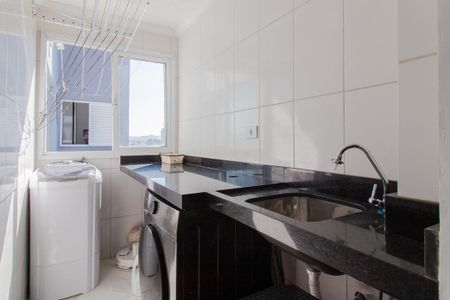 Área de Serviço de apartamento para alugar com 2 quartos, 78m² em Jardim Haydee, Mauá