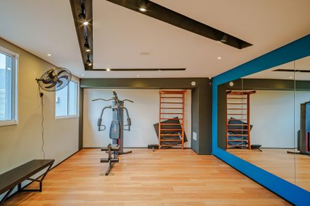 Área comum - Academia de kitnet/studio para alugar com 1 quarto, 27m² em Vila Butantã, São Paulo