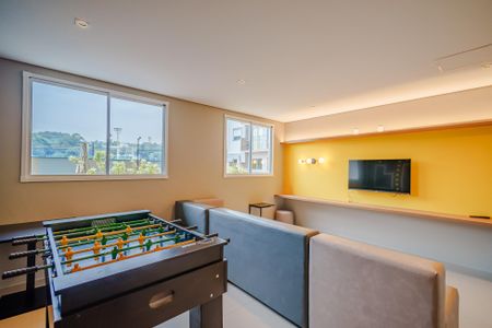 Área comum - Sala de Jogos de kitnet/studio para alugar com 1 quarto, 27m² em Vila Butantã, São Paulo