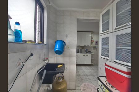 Área de Serviço de apartamento para alugar com 1 quarto, 62m² em Vila Caiçara, Praia Grande