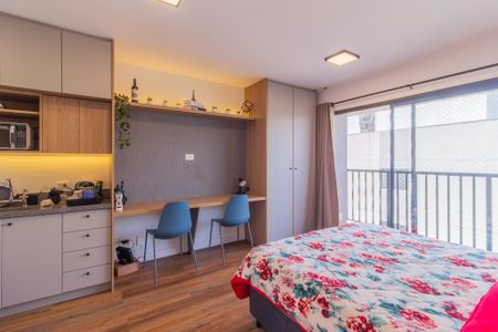 Kitnet/Studio de kitnet/studio para alugar com 1 quarto, 24m² em Pinheiros, São Paulo