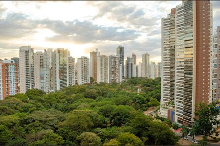 Vista da Sacada de apartamento à venda com 1 quarto, 59m² em Jardim Goiás, Goiânia