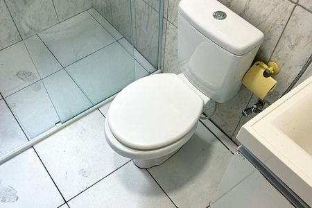 Casa para alugar com 130m², 3 quartos e sem vagaBanheiro da Suíte 1