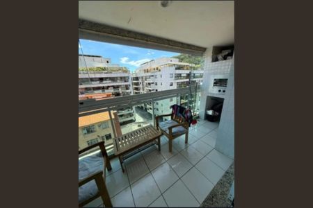 Varanda de apartamento à venda com 3 quartos, 85m² em São Francisco, Niterói