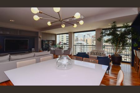 Sala de apartamento à venda com 3 quartos, 178m² em Jardim Panorama, São Paulo
