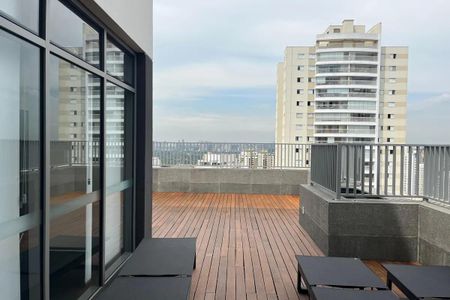 Terraço de kitnet/studio à venda com 1 quarto, 27m² em Vila Romana, São Paulo