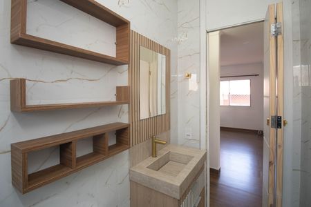 Banheiro de apartamento para alugar com 2 quartos, 54m² em Vila Progresso, Guarulhos