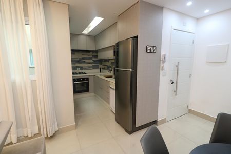 Cozinha de apartamento à venda com 2 quartos, 106m² em Silveira, Santo André